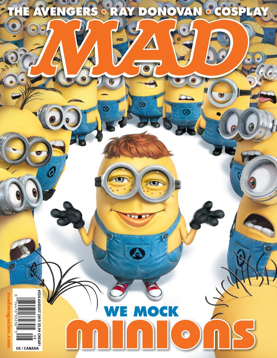 Minions Mad Magazine Cover
