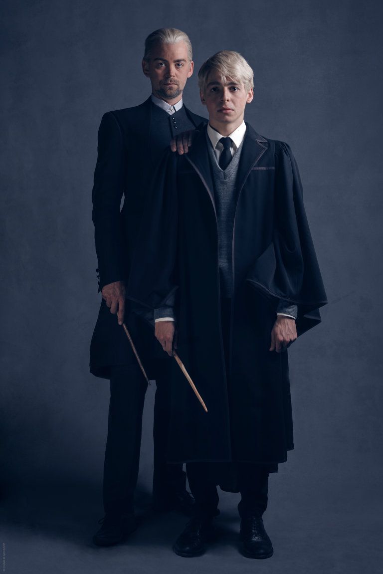 Harry Potter and the Cursed Child Malfoy Family Photo