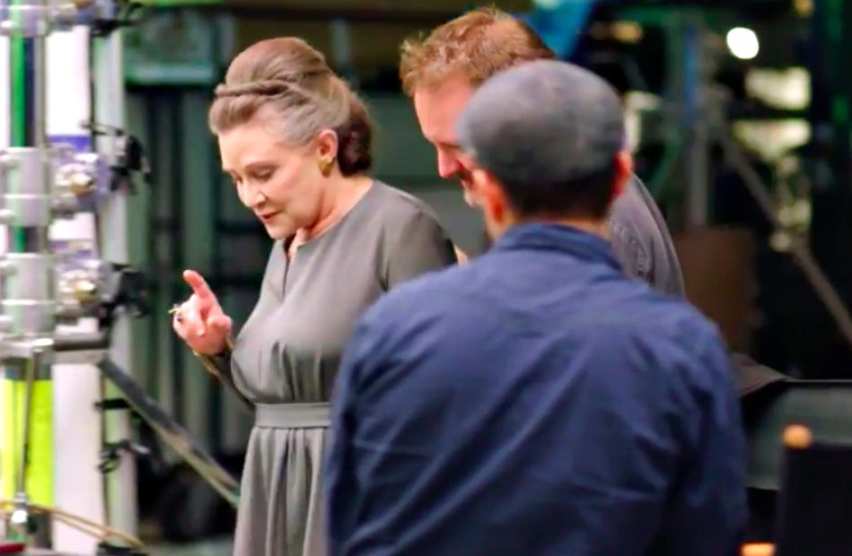 Carrie Fisher Leia Star Wars 8 Set Photo 3