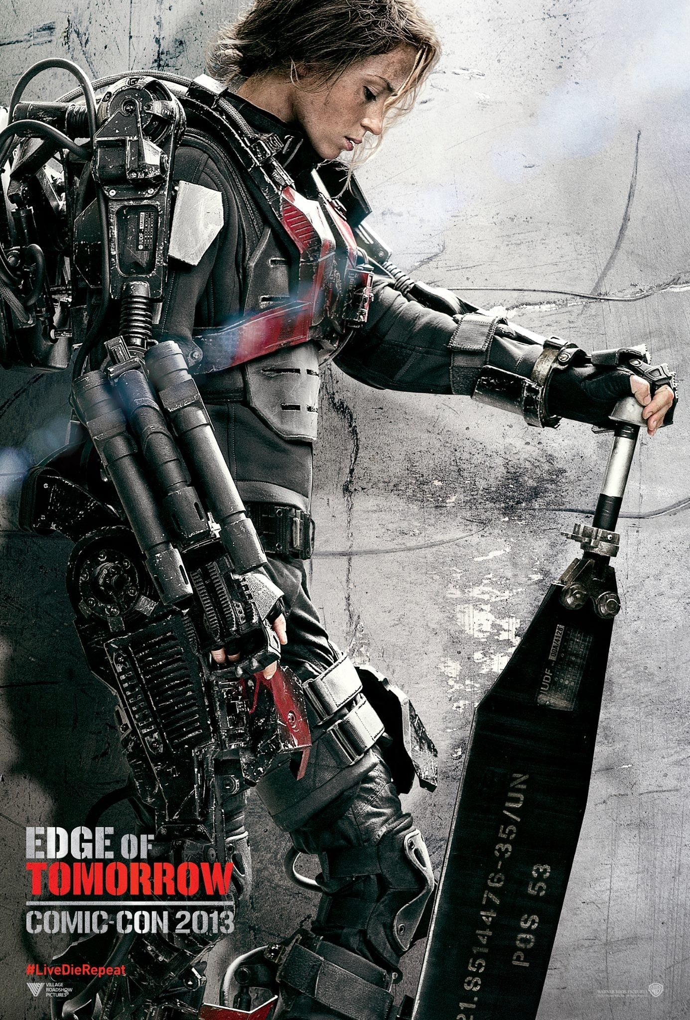 Edge of Tomorrow Comic-Con 2013 Emily Blunt Poster