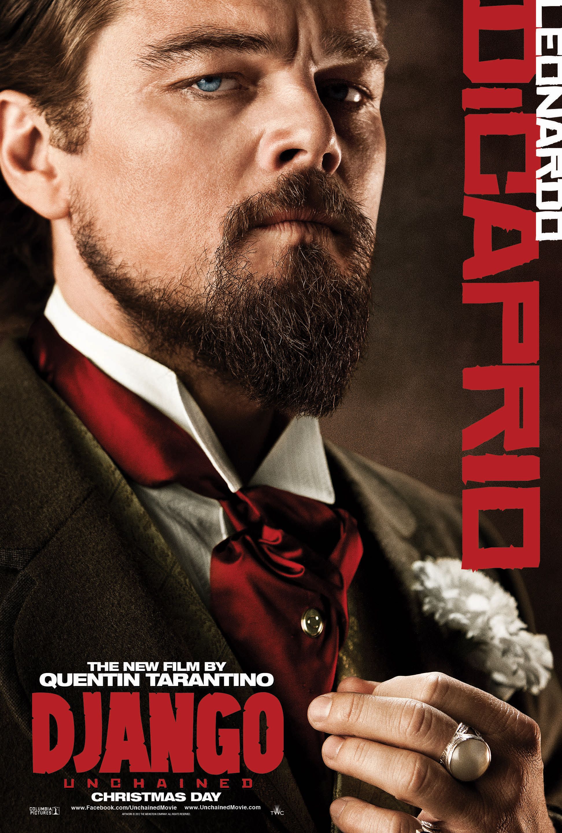 Django Unchained Leonardo DiCaprio Poster