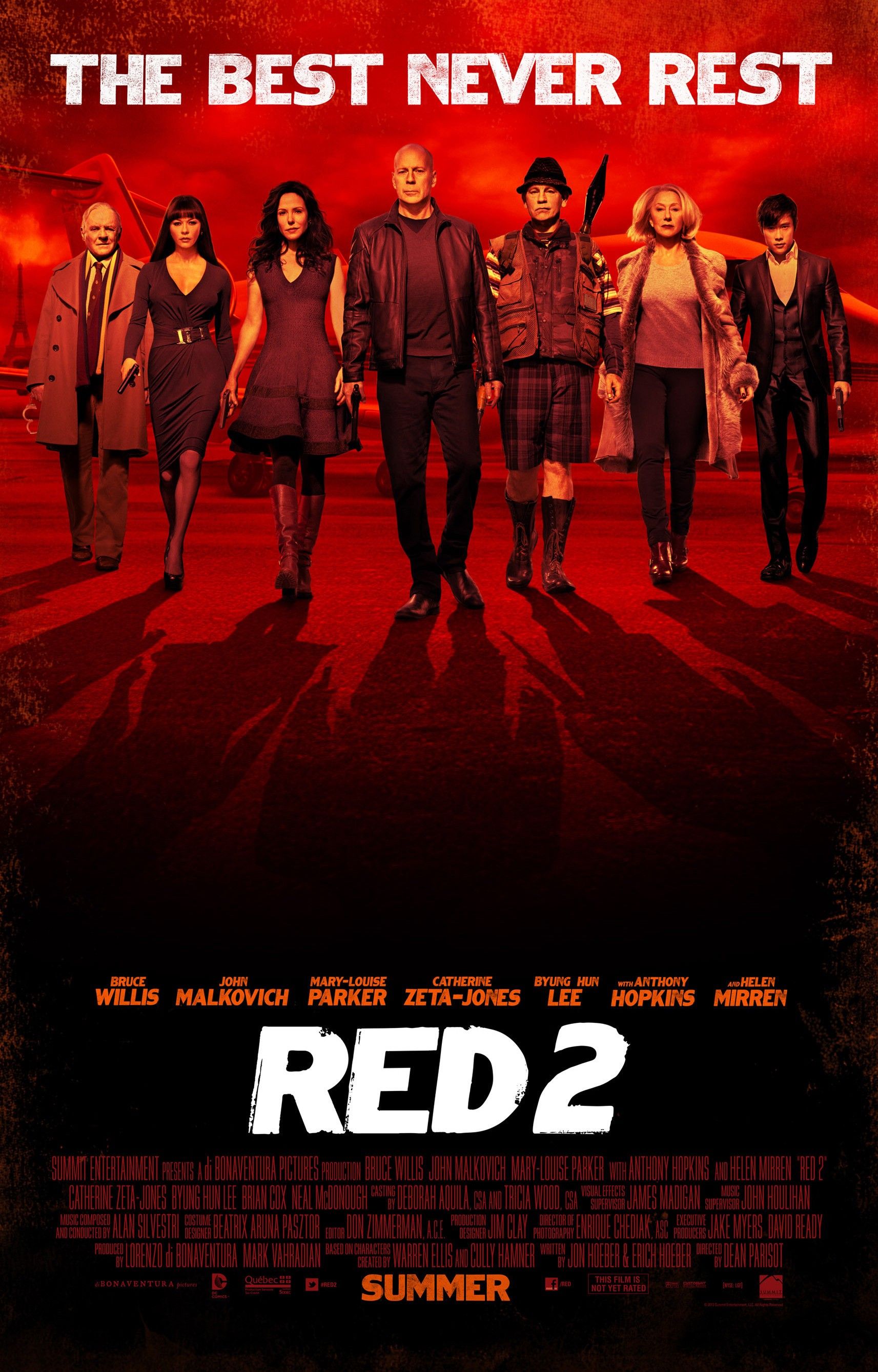 Red 2 Cast poster