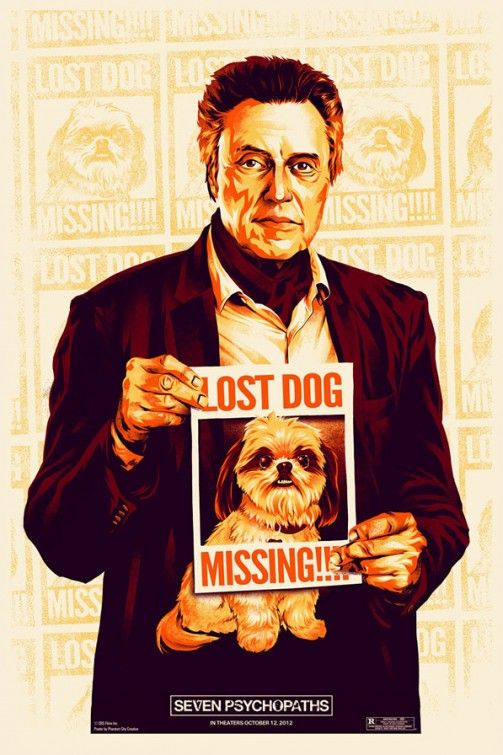 Seven Psychopaths Graphic Poster