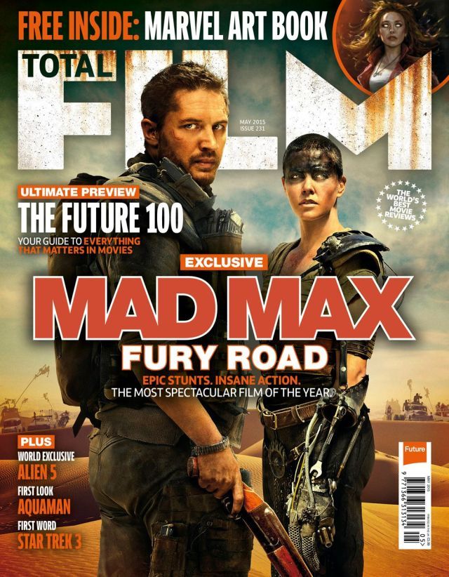 Mad Max Fury Road Total Film Magazine Cover