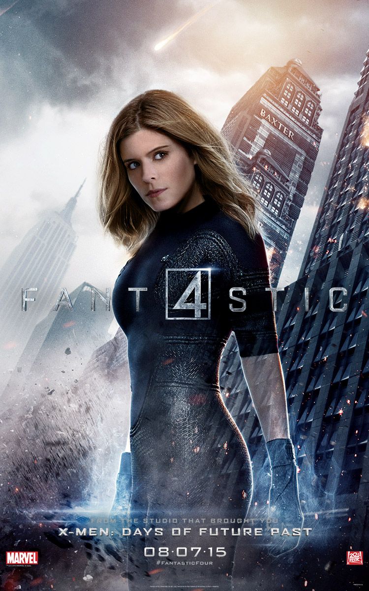 Fantastic Four The Invisible Woman Character Poster