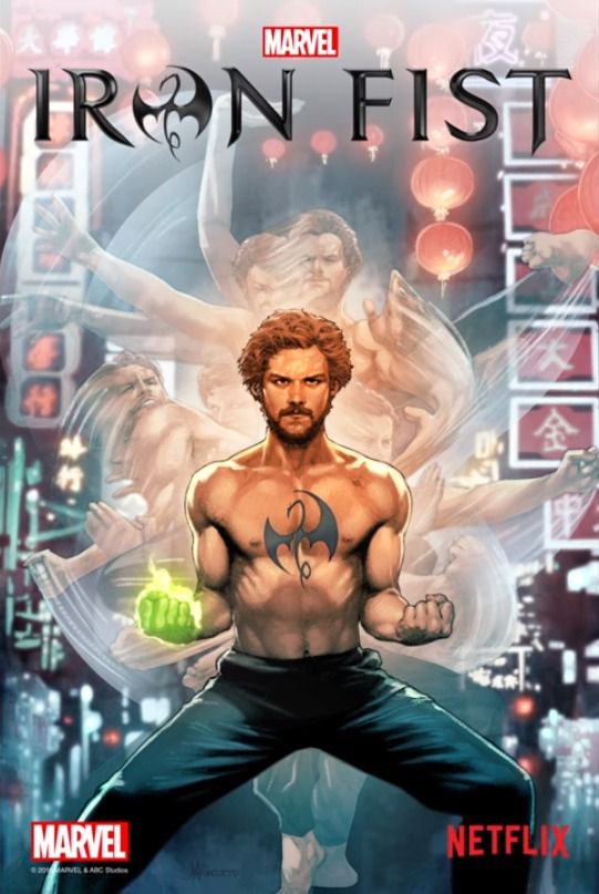 Iron Fist Marvel Variant Comic Book Cover
