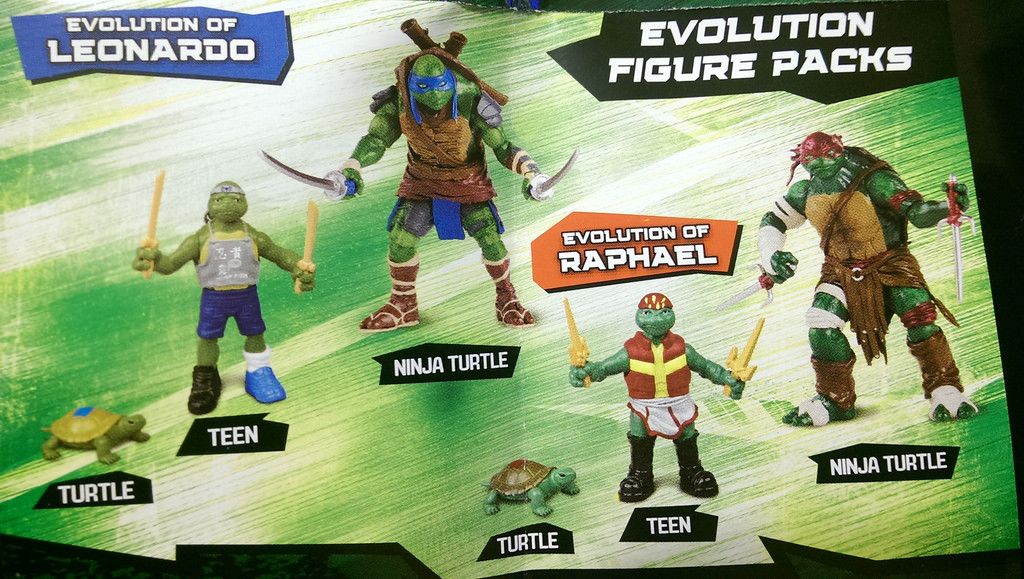 Teenage Mutant Ninja Turtles Evolution Figure Pack Photo #1
