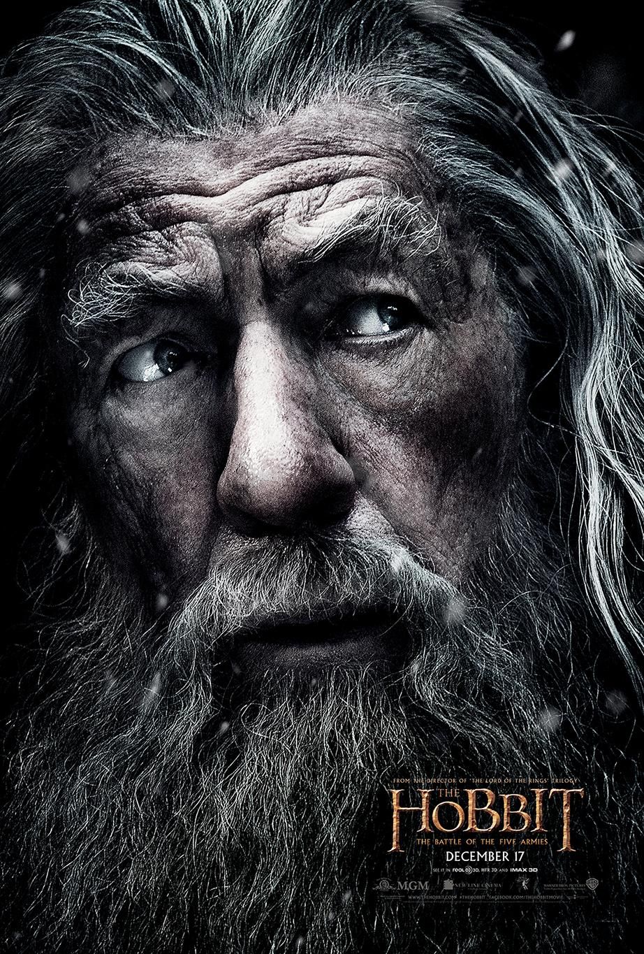 Hobbit 3 Gandalf Poster