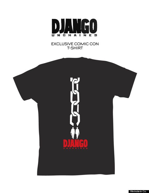 Django Unchained Comic-Con 2012 T-Shirt Photo #1