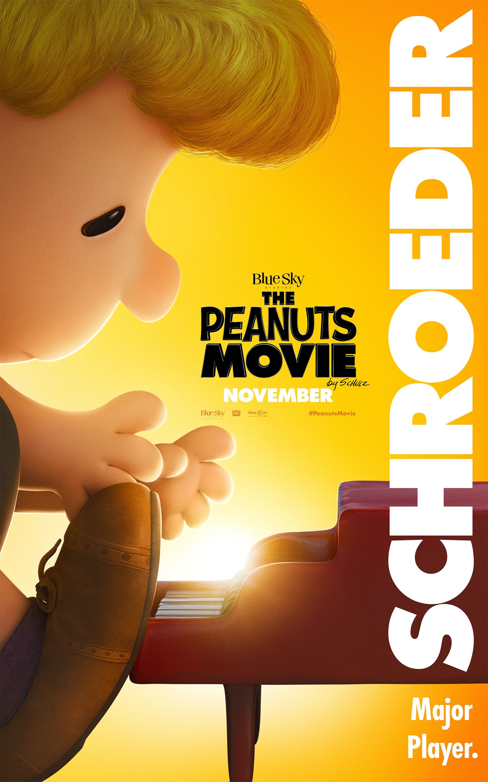 Peanuts Movie Poster Schroeder