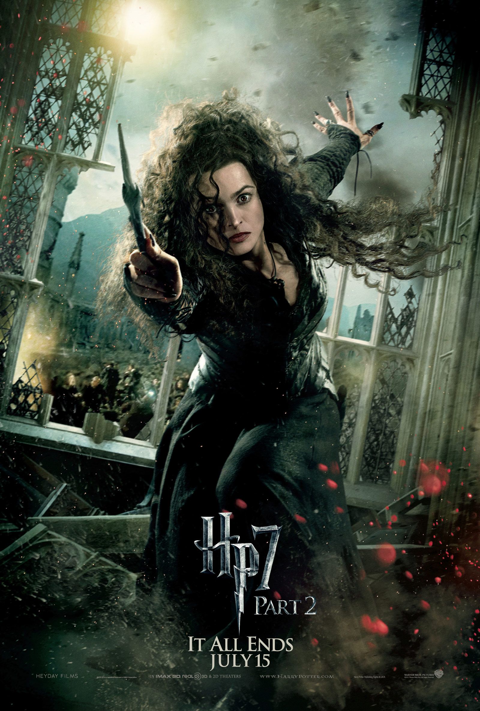 Harry Potter and the Deathly Hallows - Part 2 Beatrix Lestrange Character Poster