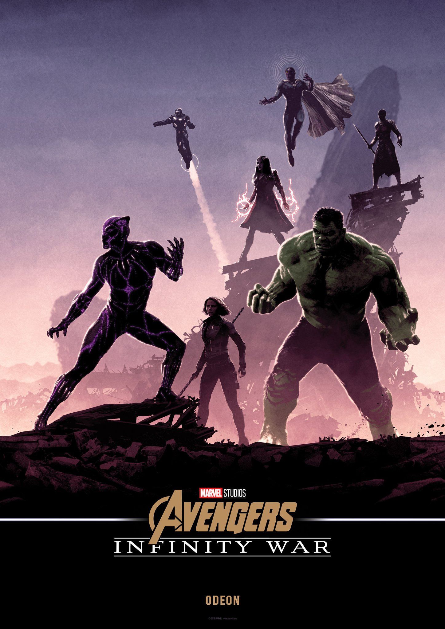 Avengers Infinity War Odeon Poster #5