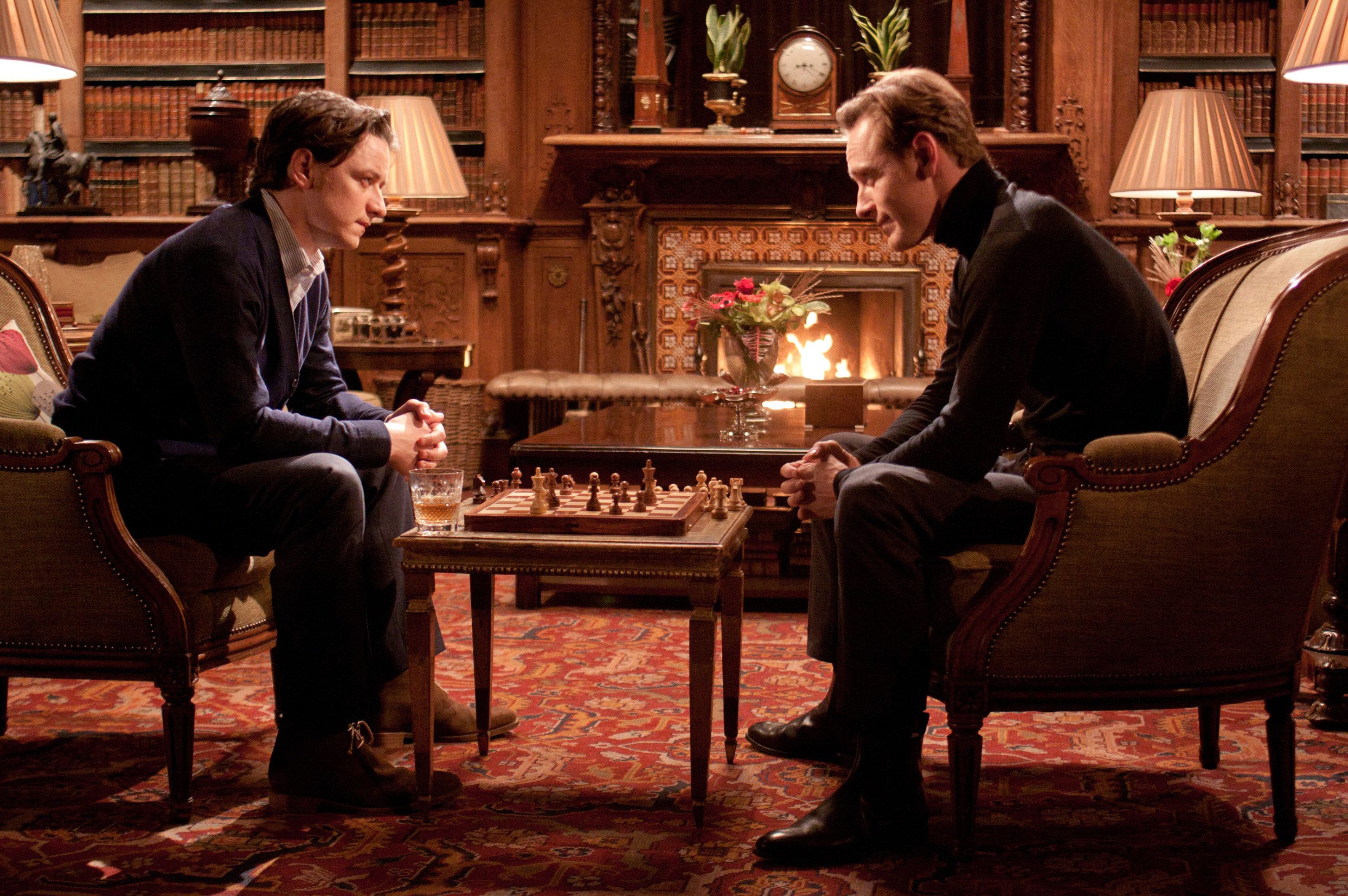 James McAvoy and Michael Fassbender in X-Men First Class