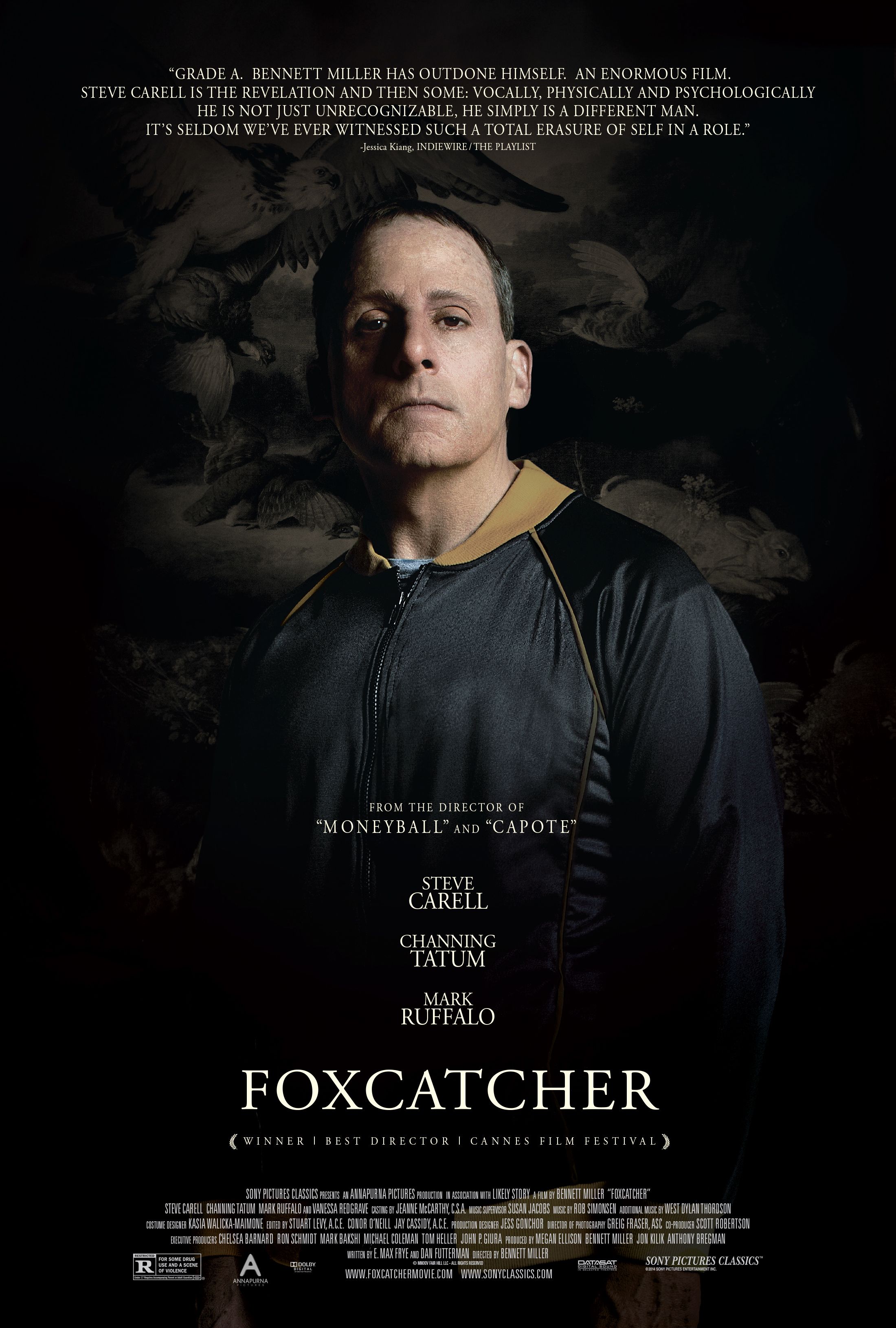 Foxcatcher Poster Steve Carell