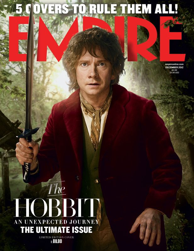 The Hobbit: An Unexpected Journey Martin Freeman Empire Cover