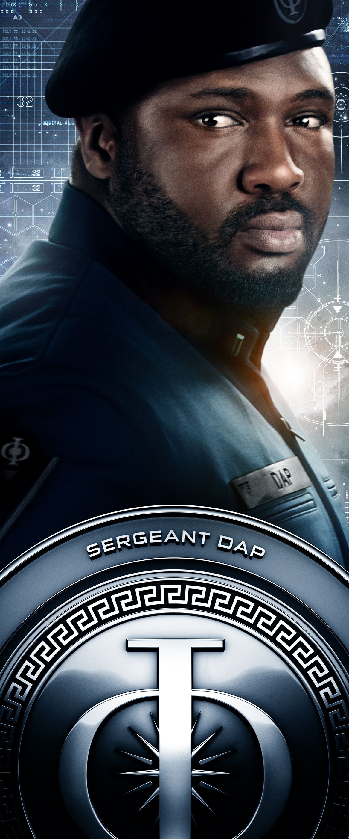 Ender's Game Nonso Anozie Character Poster