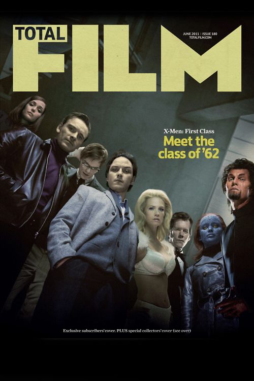 X-Men First Class Total Film Magazine Cover
