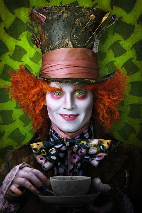 Johnny Depp concocts another memorably trippy character as the Mad Hatter
