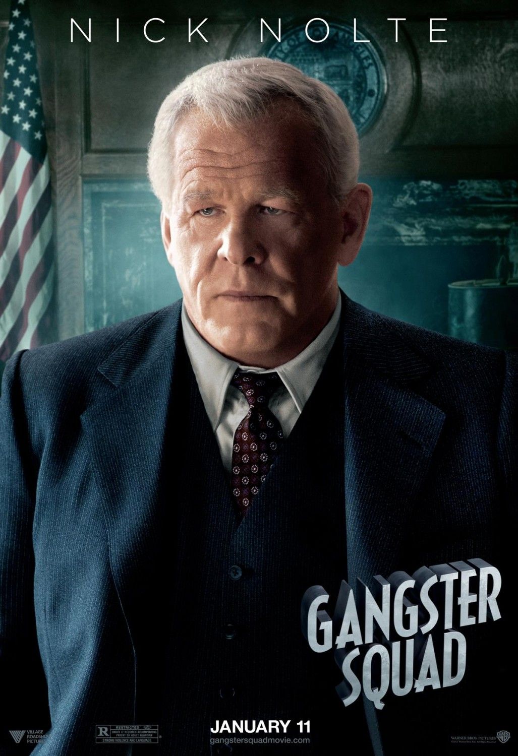 Gangster Squad Character Poster 9