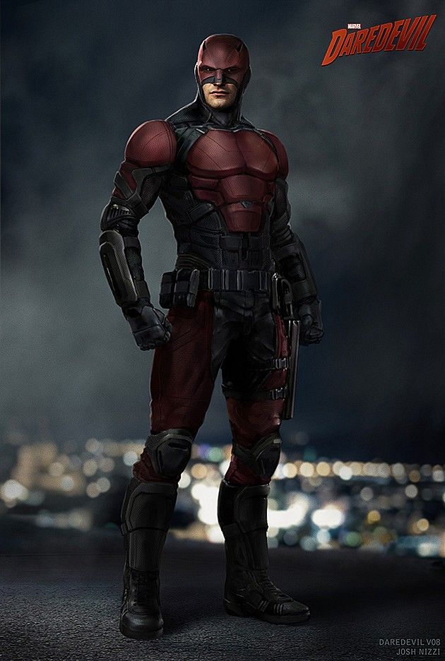 Marvel's Daredevil Costume Concept Art 2
