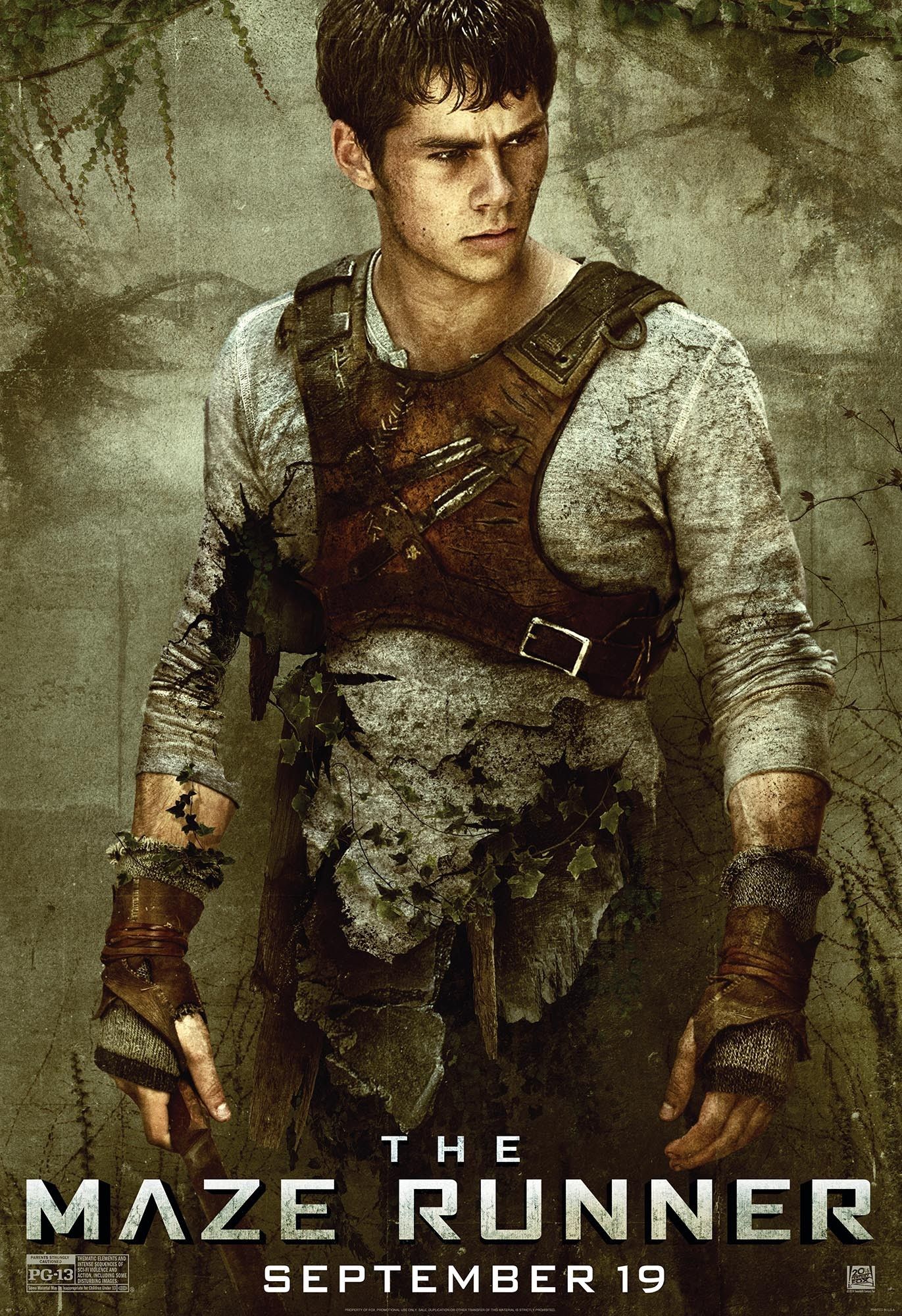 The Maze Runner Thomas Character Poster