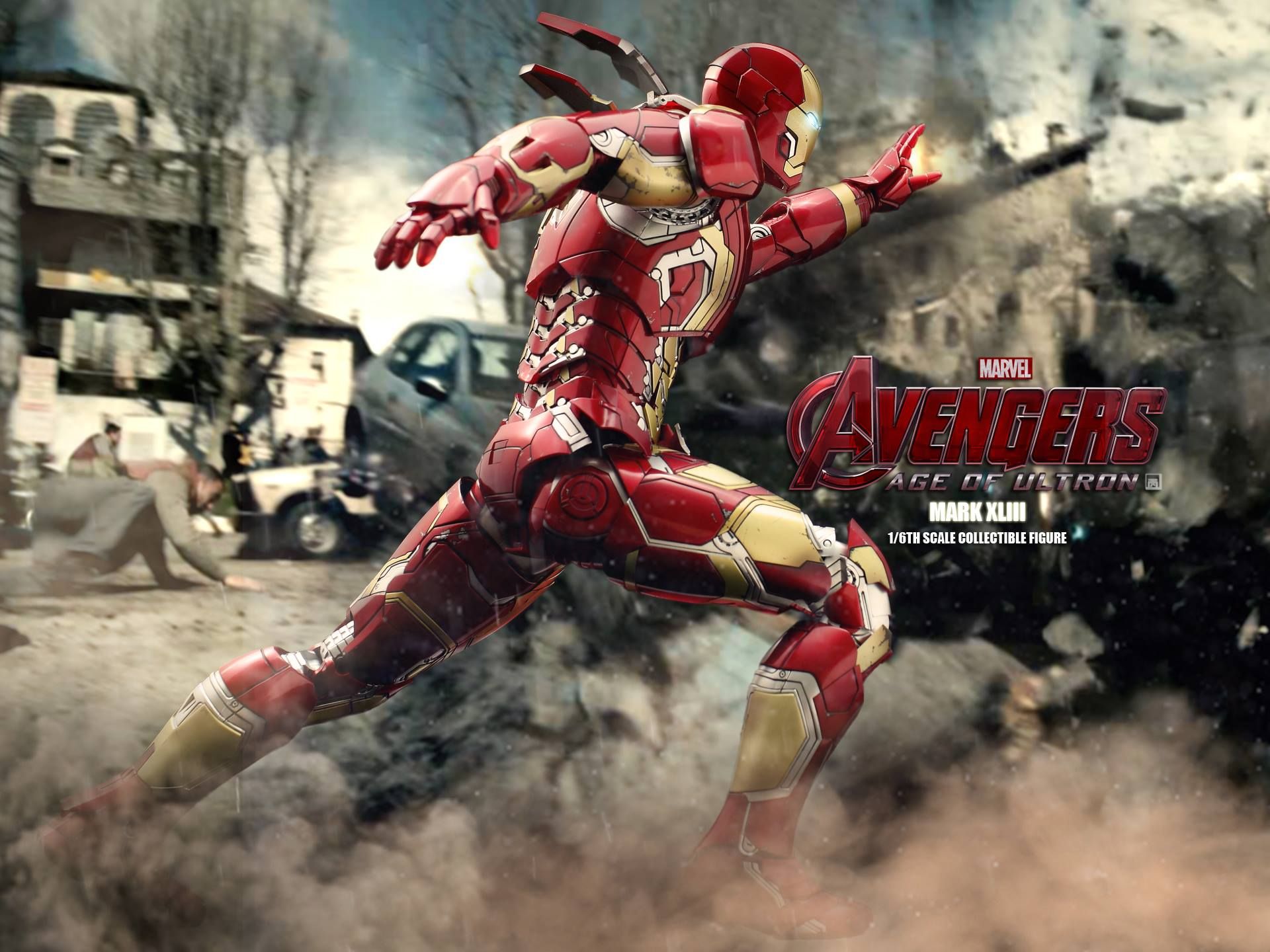 Avengers 2 Iron Man Mark XLIII Action Figure Photo 6