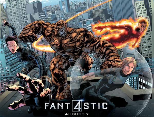 Fantastic Four Comic Poster