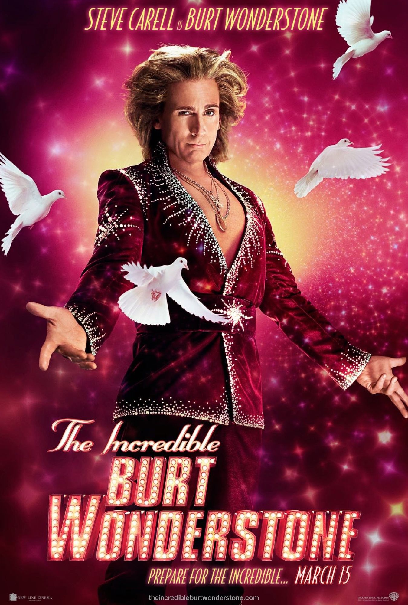 The Incredible Burt Wonderstone Steve Carell Character Poster