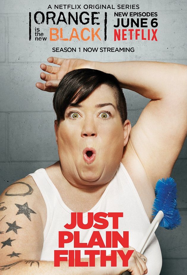 Orange is the New Black Lea DeLaria Character Poster