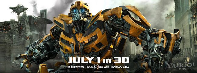 Transformers: Dark of the Moon Bumblebee Banner