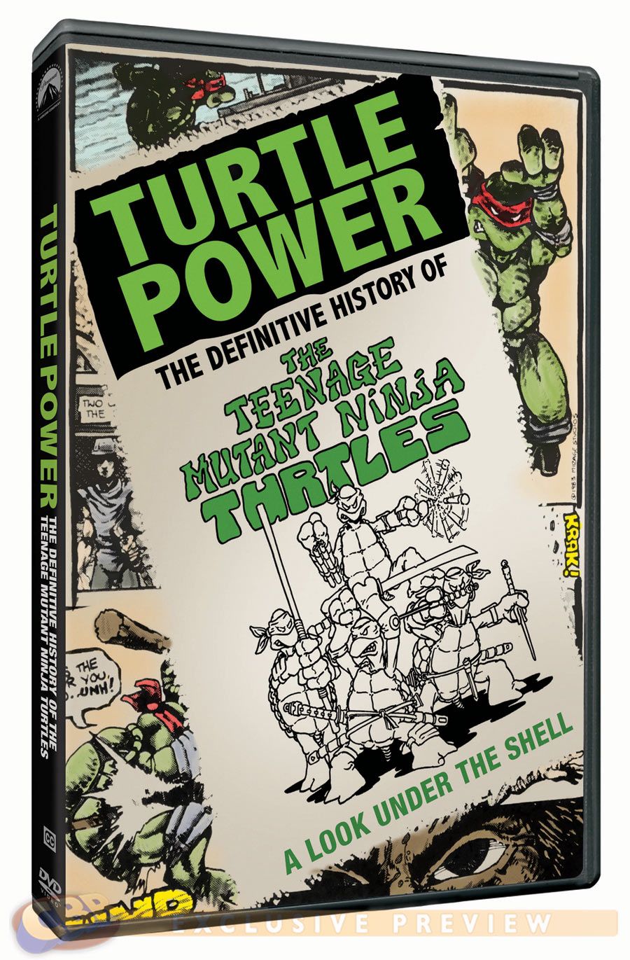 Turtle Power Teenage Mutant Ninja Turtles Documentary DVD