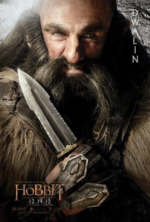 The Hobbit Dwalin Poster