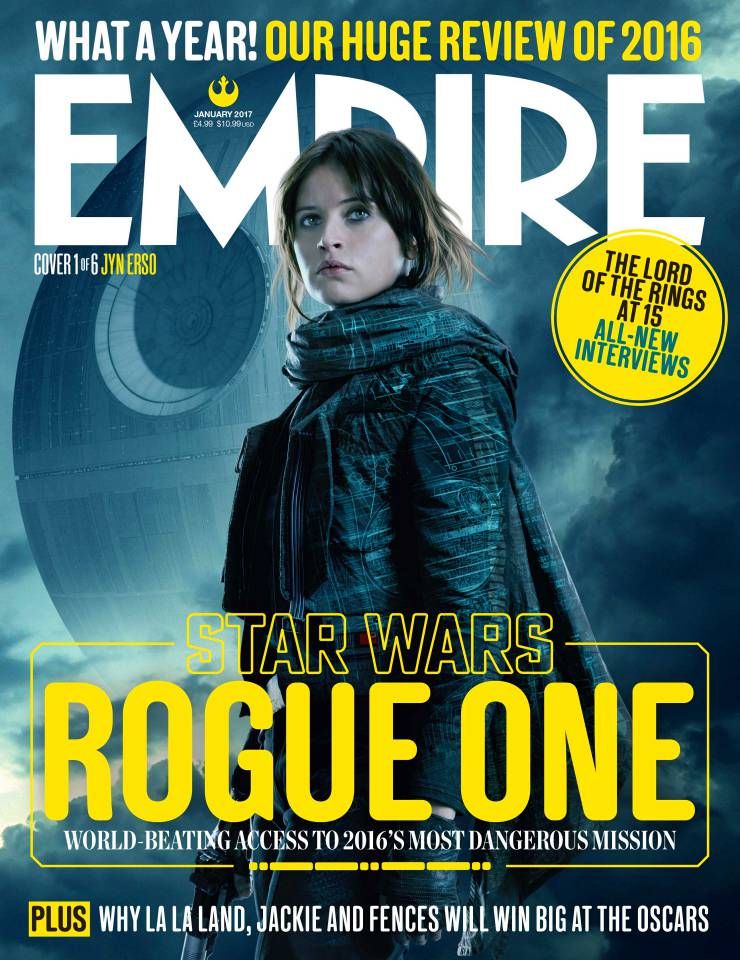 Rogue One: A Star Wars Story Jyn Erso Empire Cover