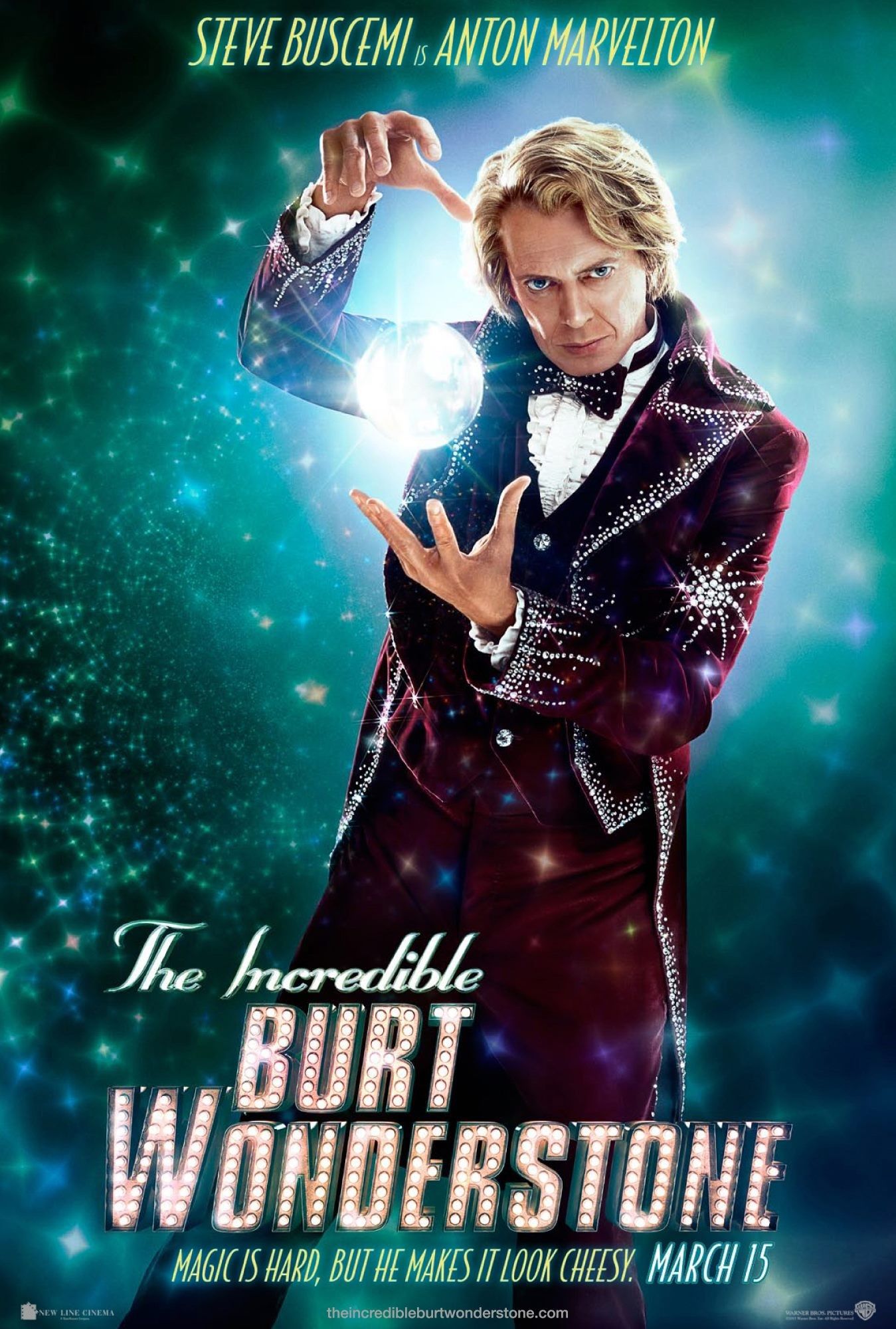 The Incredible Burt Wonderstone Steve Buscemi Character Poster