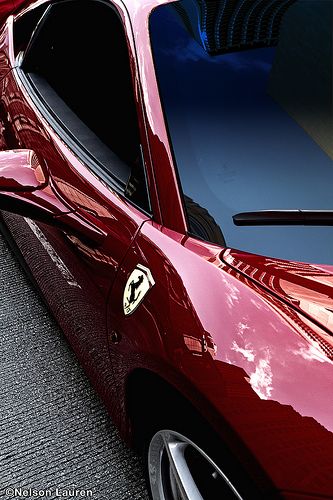 Ferrari 458 Italia (Parked on Rush St) on the set of Transformers 3