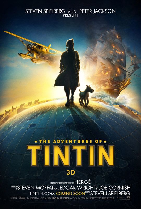 The Adventures of Tintin: Secret of the Unicorn Poster #1