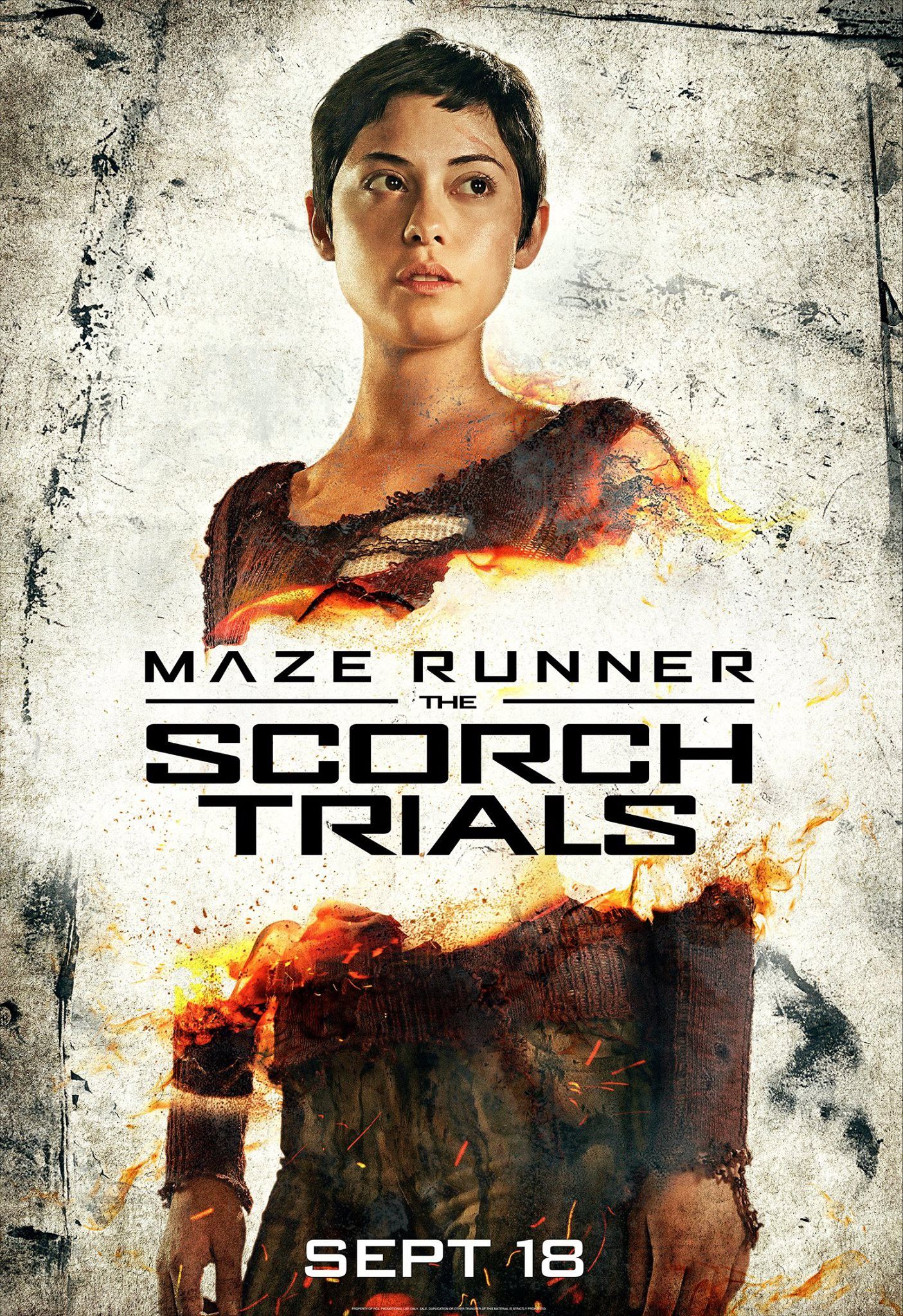 The Maze Runner Scorch Trials Character Poster 2