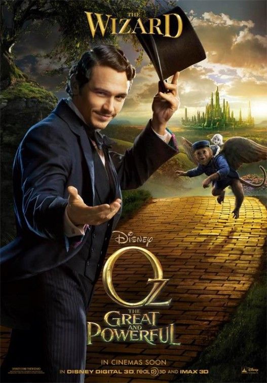 Oz The Great and Powerful James Franco Poster