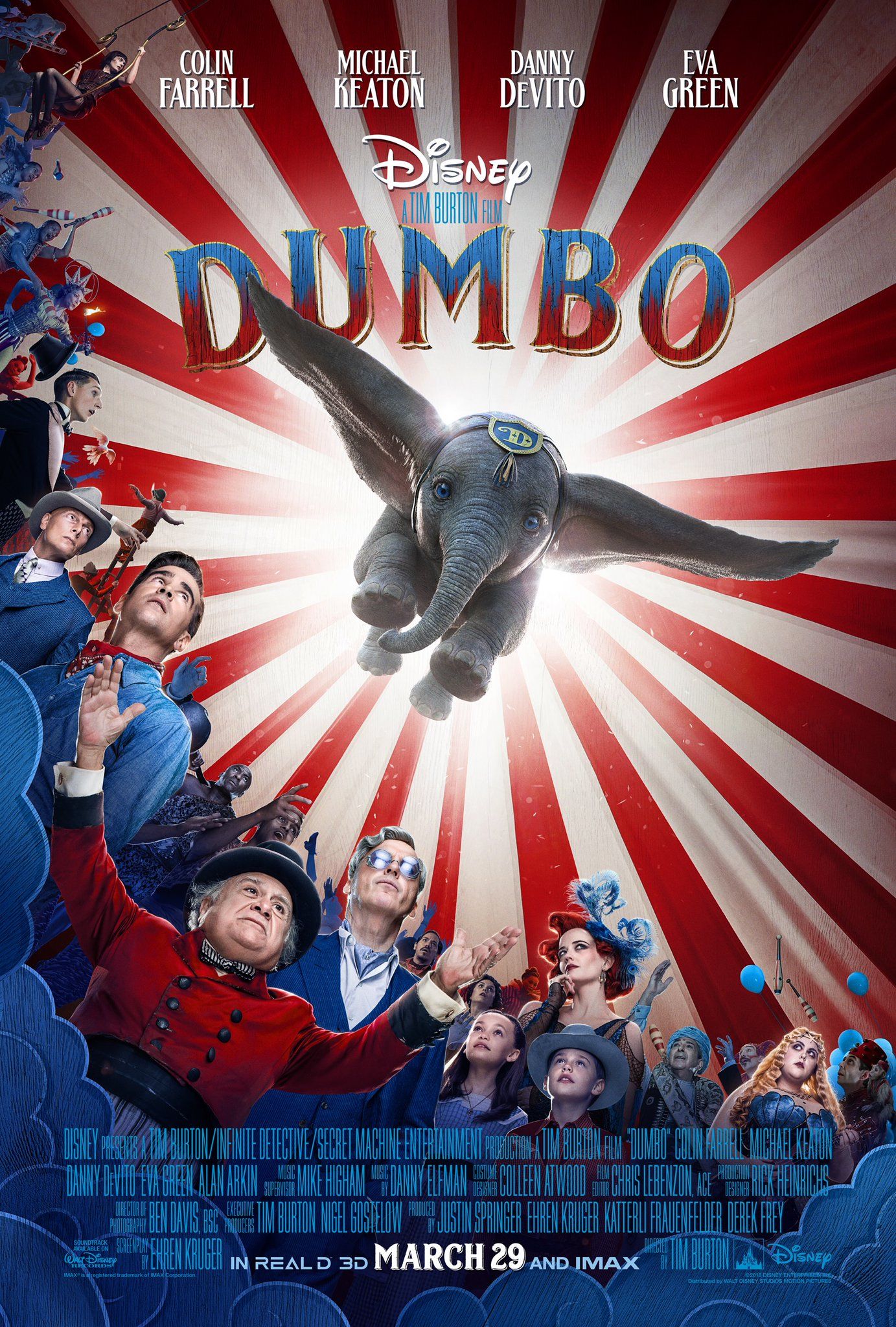 Dumbo remake poster 2019