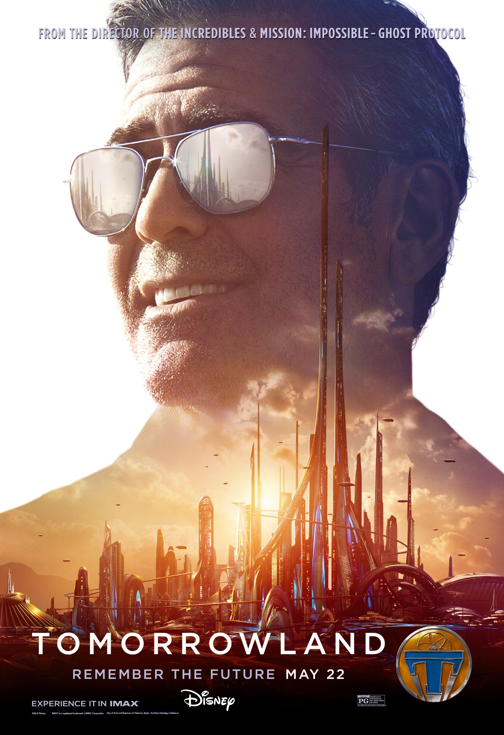 Tomorrowland Poster 1 George Clooney