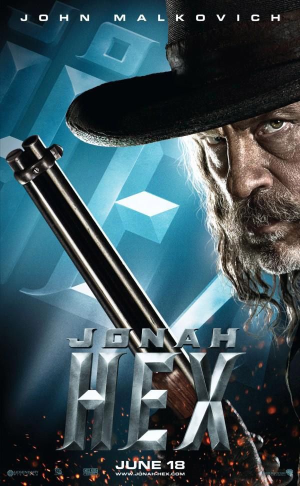 Jonah Hex Character Poster - John Malkovich