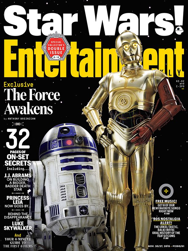 Star Wars 7 EW C3PO and R2D2