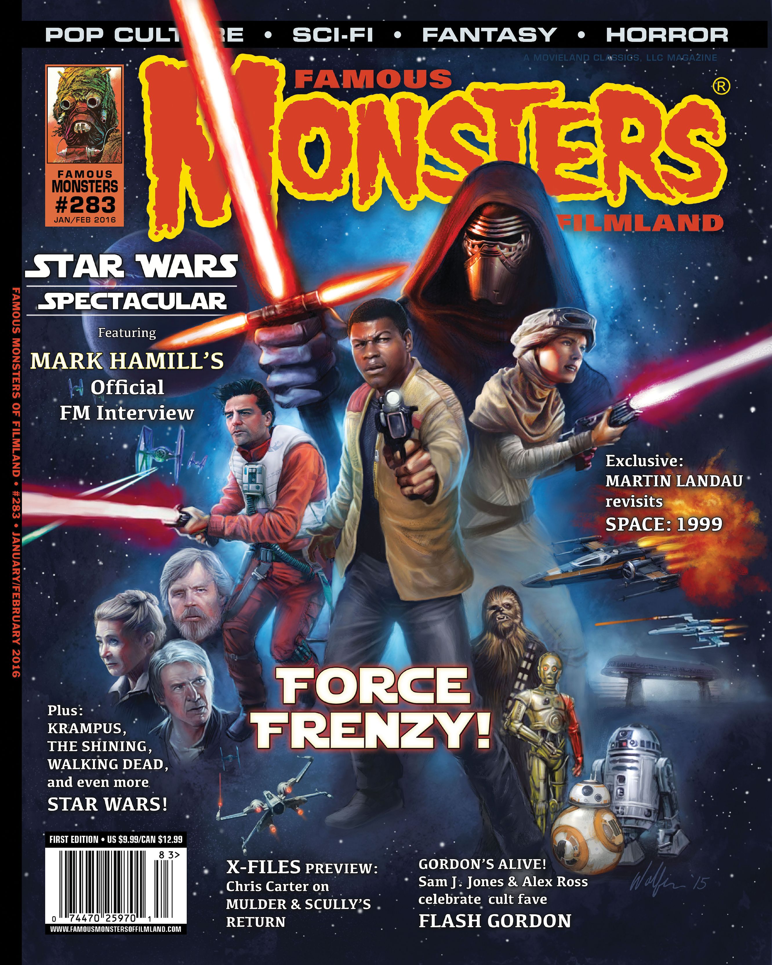 Famous Monsters of Film Magazine Cover