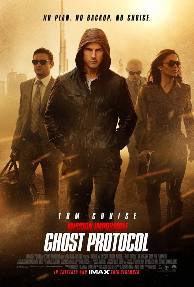 Mission: Impossible Ghost Protocol Poster #4