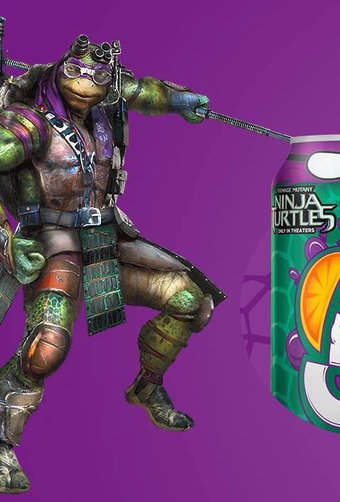 Teenage Mutant Ninja Turtles Cursh Soda Promo #4