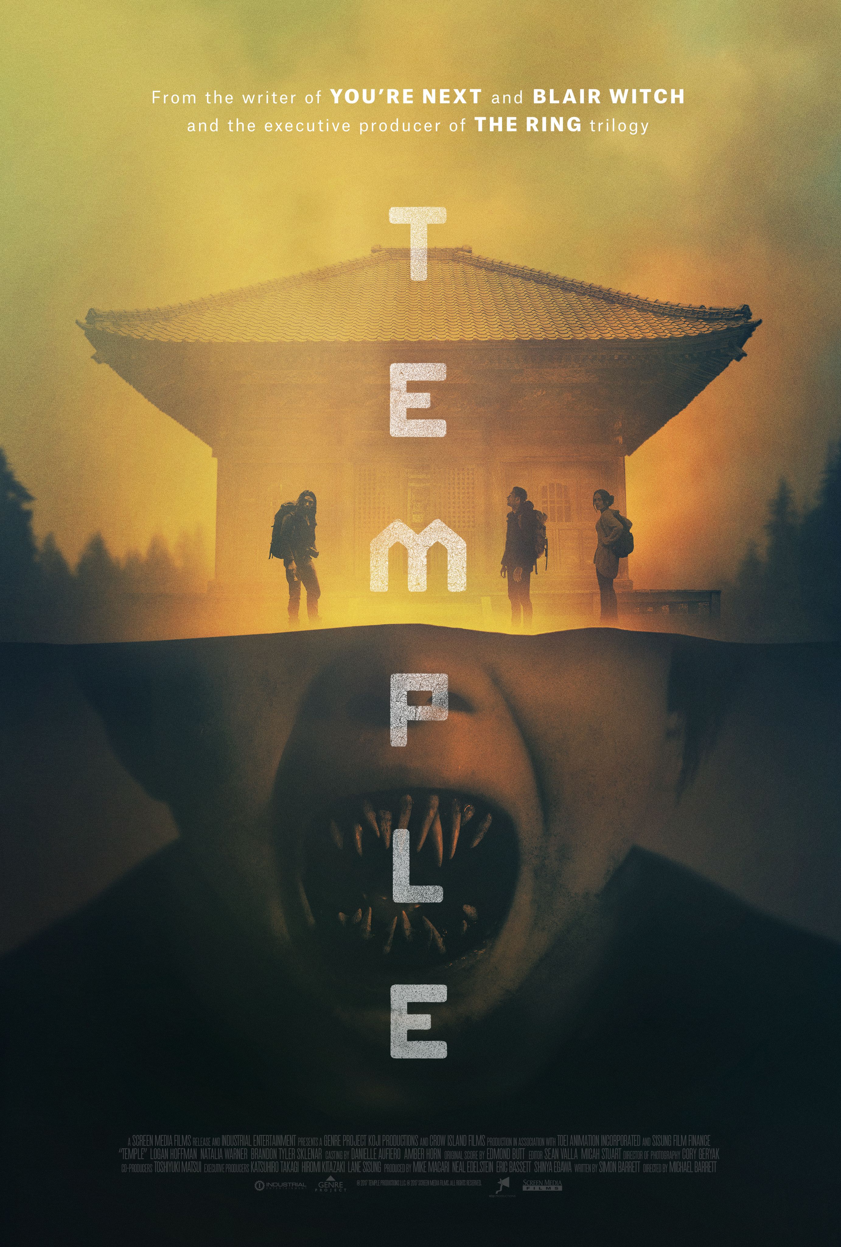 Temple movie Poster