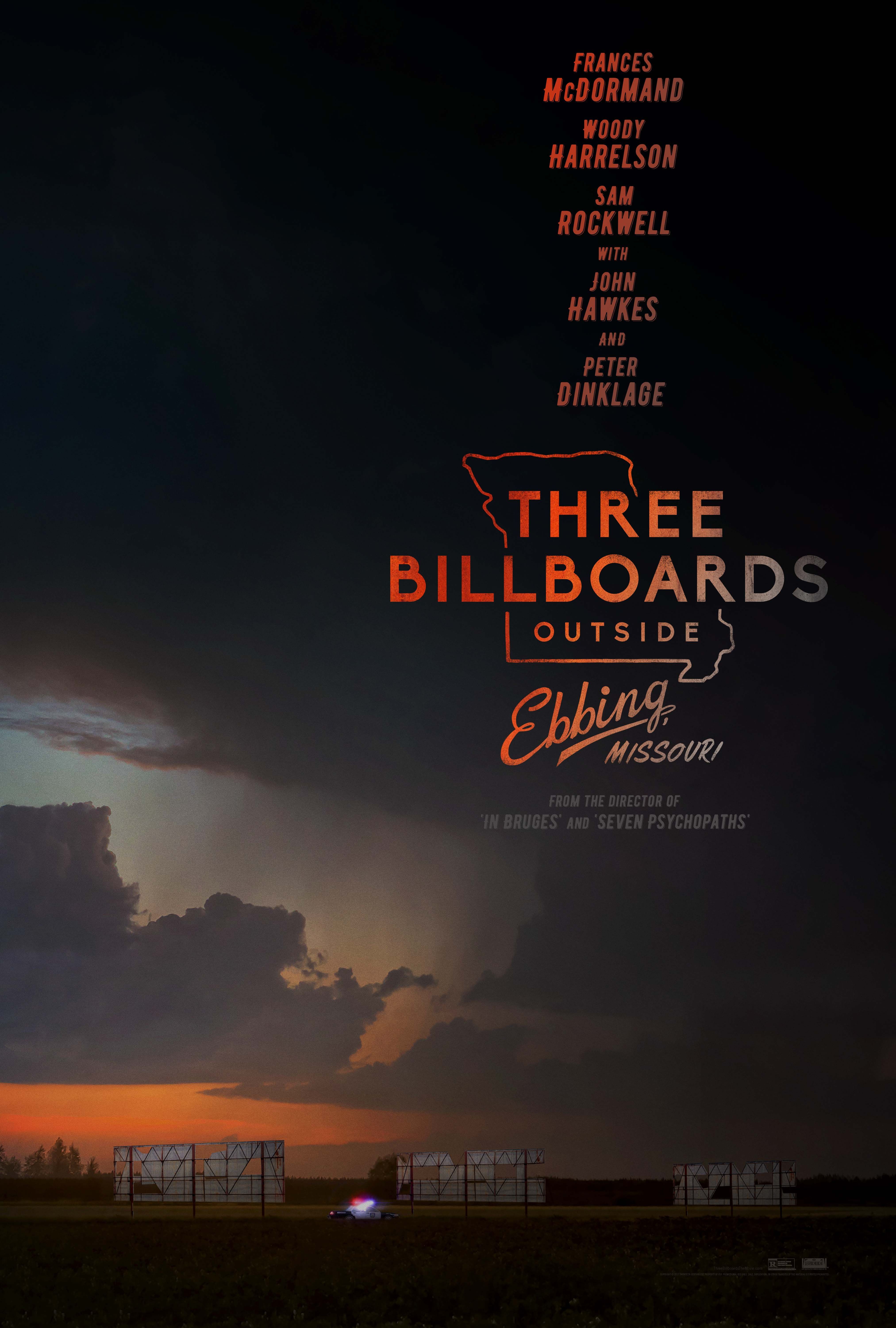 Three Billboards movie poster