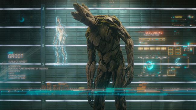 Groot in Guardians of the Galaxy
