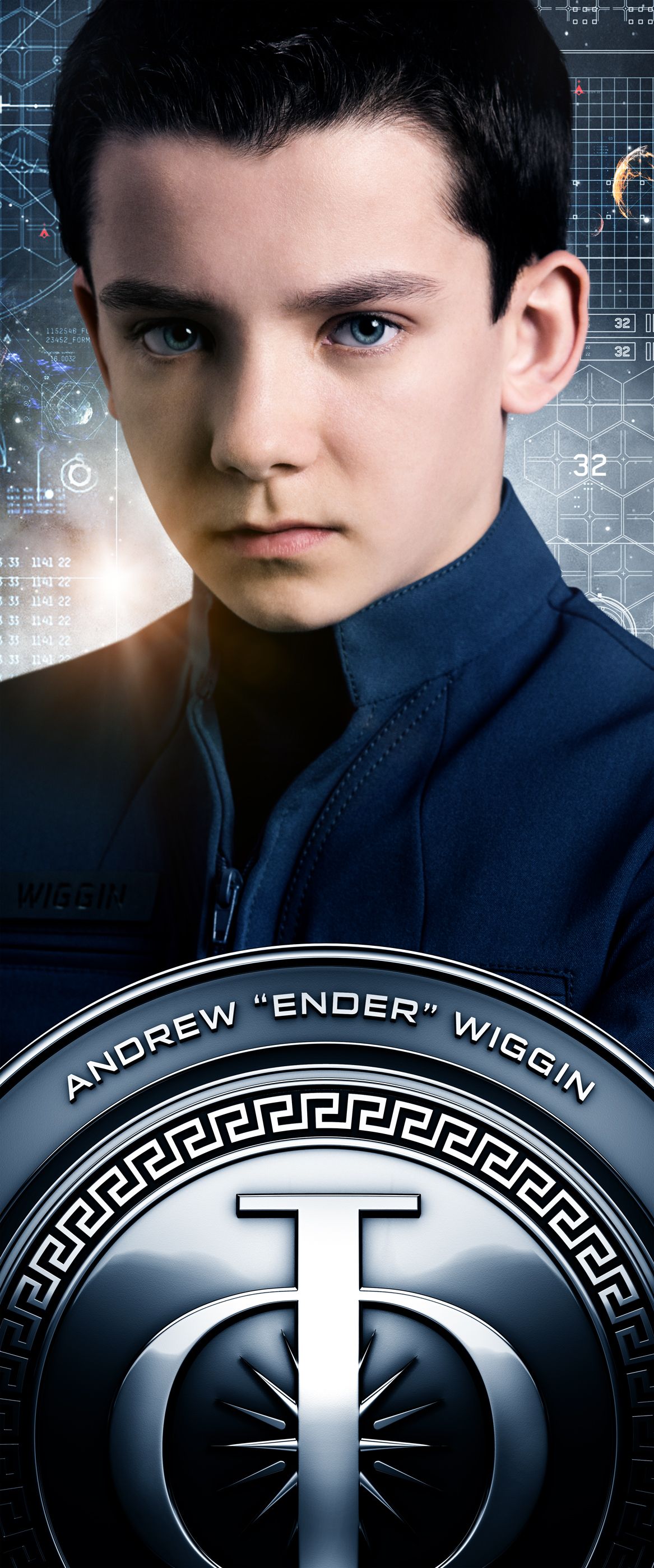 Ender's Game Asa Butterfield Character Poster
