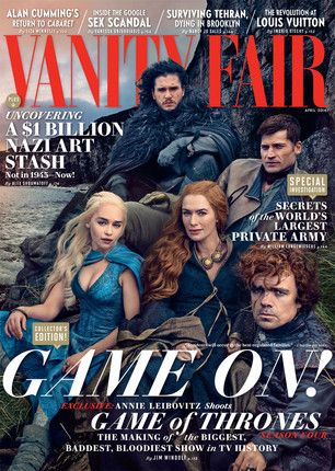 Game of Thrones Season 4 Vanity Fair Cover